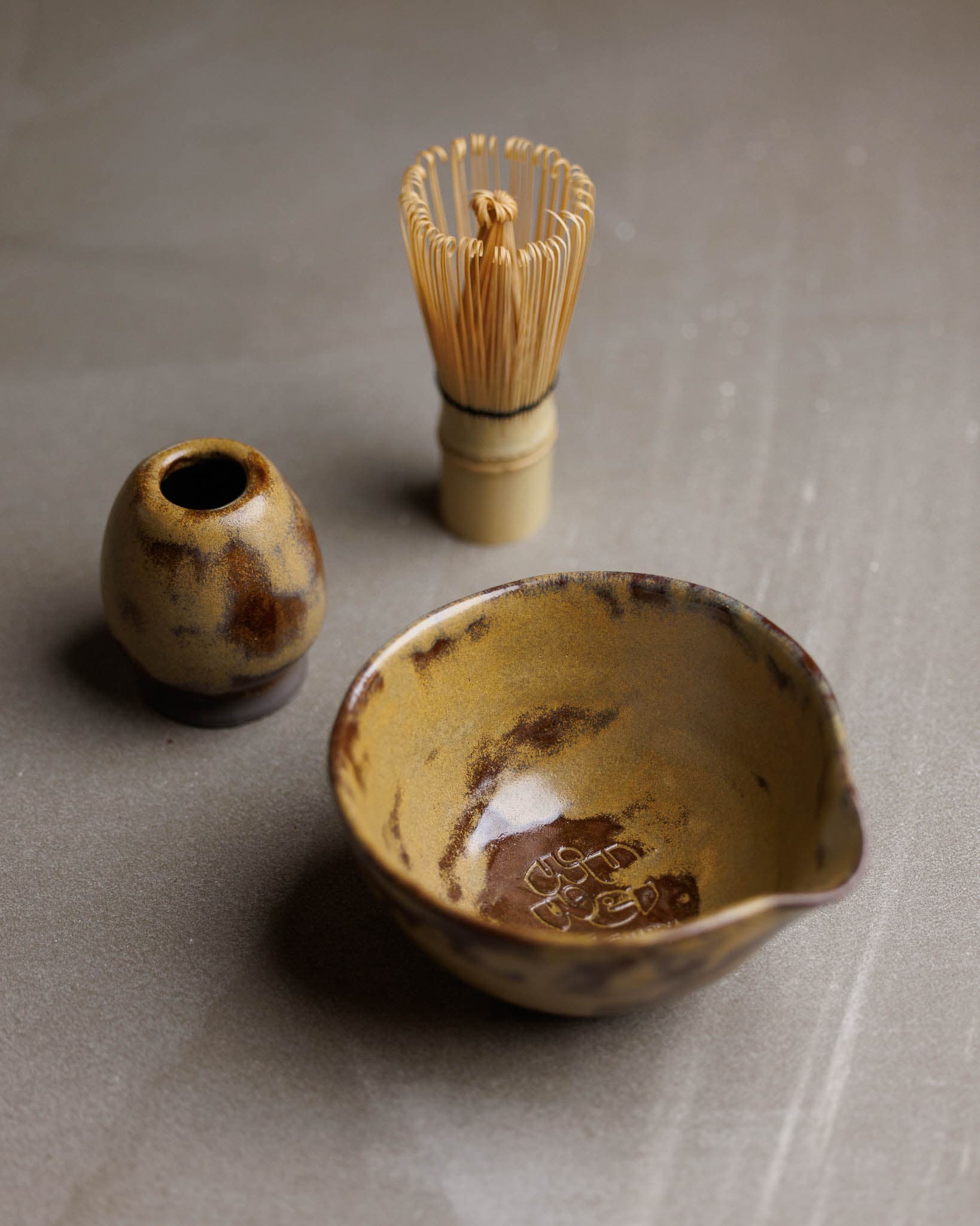 Wu Wei x Roads Matcha Seti No.2 (fırça dahil)